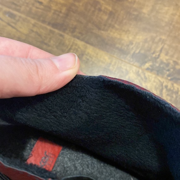 Red Rieker booties. - Picture 8 of 8